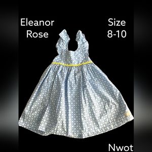 ER blue dress w/ matching headband